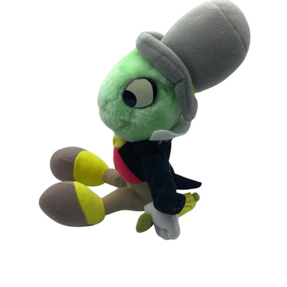 Vtg Disney Parks Jiminy Cricket Plush Toy 10" Soft Stuffed Character Pinocchio - Picture 2 of 8